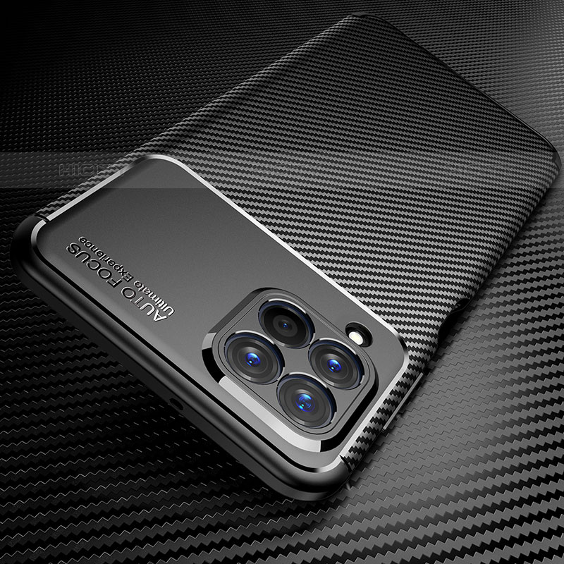 Samsung Galaxy M53 5G用シリコンケース ソフトタッチラバー ツイル カバー S01 サムスン 