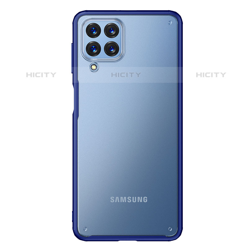Samsung Galaxy M53 5G用ハイブリットバンパーケース 透明 プラスチック カバー WL1 サムスン 