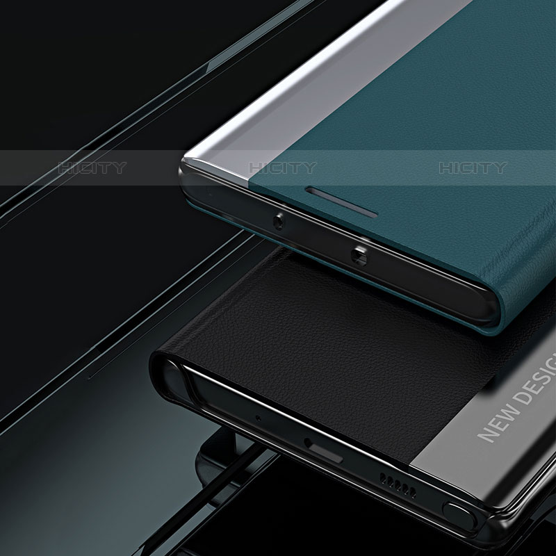 Samsung Galaxy M53 5G用手帳型 レザーケース スタンド カバー Q03H サムスン 