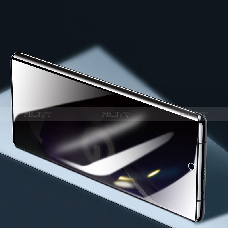 Samsung Galaxy M60s用反スパイ 強化ガラス 液晶保護フィルム S03 サムスン クリア