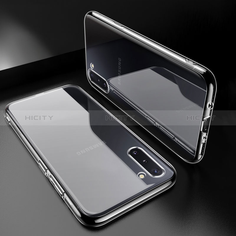 Samsung Galaxy Note 10 5G用極薄ソフトケース シリコンケース 耐衝撃 全面保護 クリア透明 T10 サムスン クリア