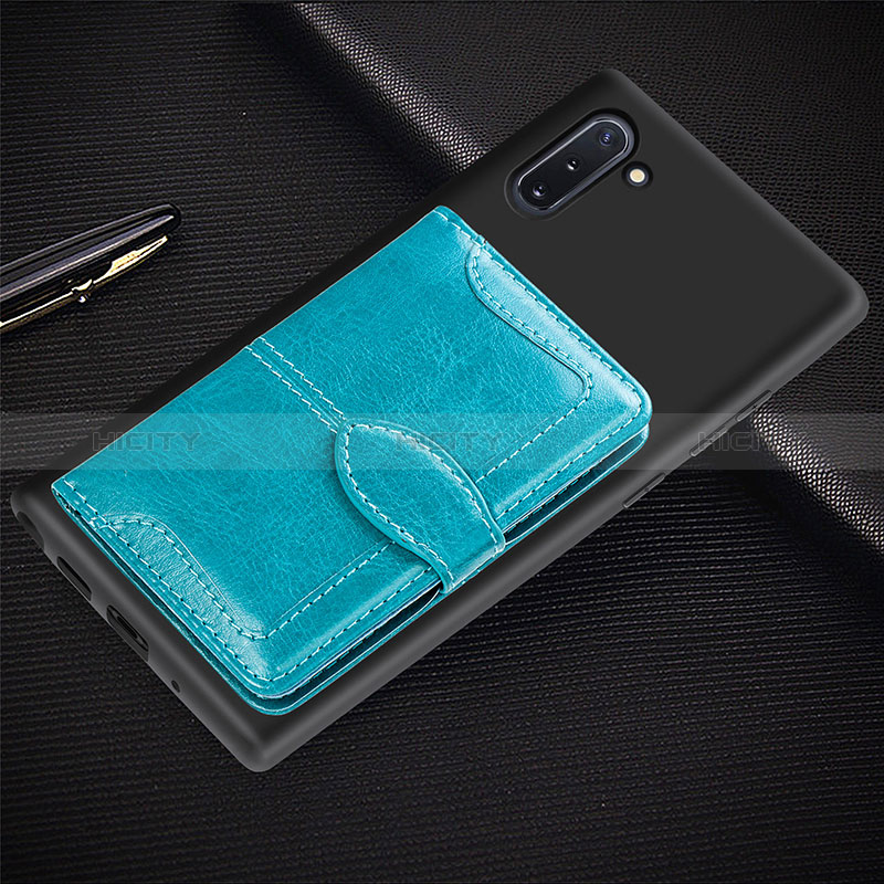 Samsung Galaxy Note 10 5G用極薄ソフトケース シリコンケース 耐衝撃 全面保護 マグネット式 バンパー S06D サムスン 