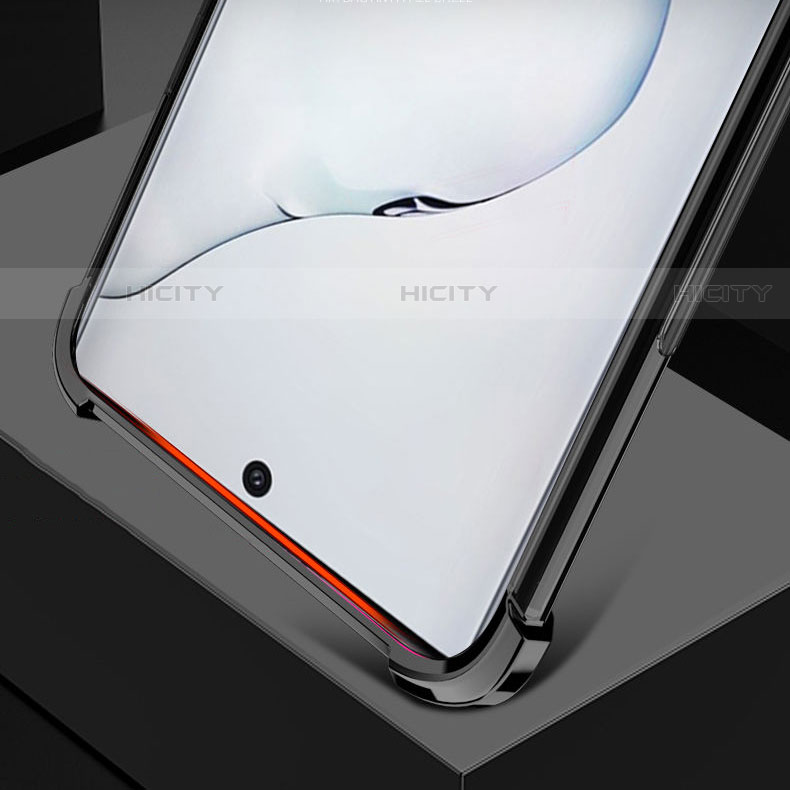 Samsung Galaxy Note 10 5G用極薄ソフトケース シリコンケース 耐衝撃 全面保護 クリア透明 H02 サムスン 
