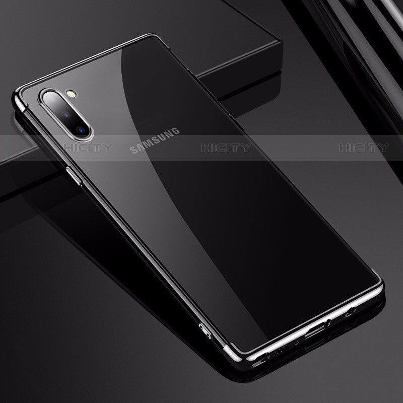 Samsung Galaxy Note 10 5G用極薄ソフトケース シリコンケース 耐衝撃 全面保護 クリア透明 H03 サムスン 