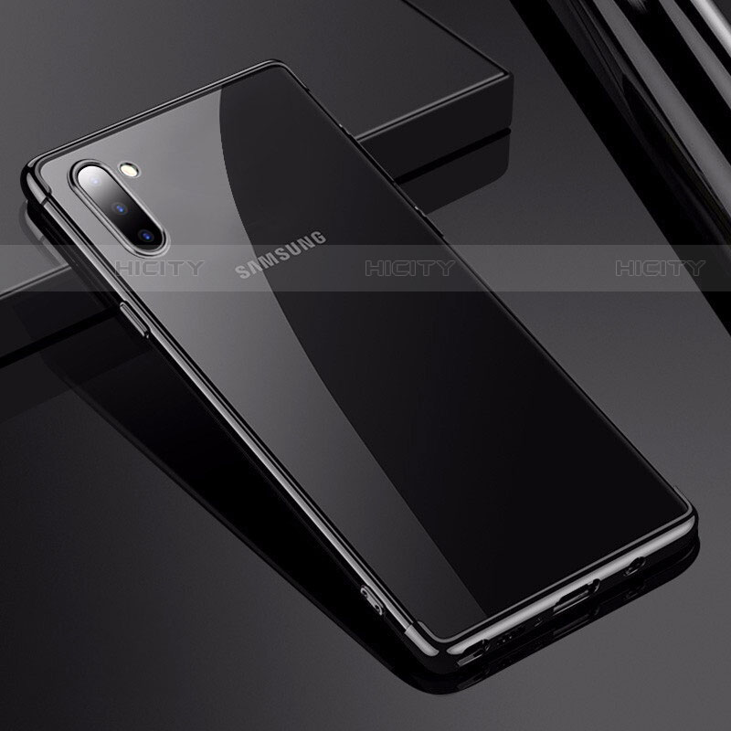 Samsung Galaxy Note 10 5G用極薄ソフトケース シリコンケース 耐衝撃 全面保護 クリア透明 H03 サムスン 