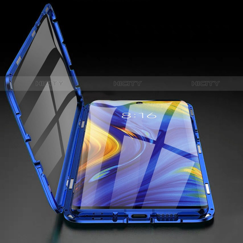 Samsung Galaxy Note 10 5G用ケース 高級感 手触り良い アルミメタル 製の金属製 360度 フルカバーバンパー 鏡面 カバー M07 サムスン 