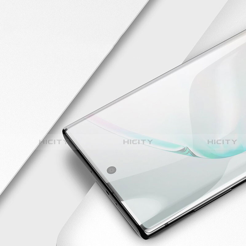 Samsung Galaxy Note 10 5G用強化ガラス フル液晶保護フィルム サムスン ブラック