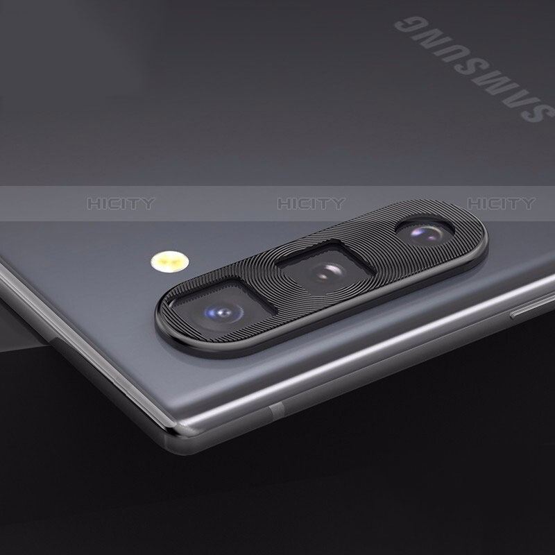 Samsung Galaxy Note 10 5G用強化ガラス カメラプロテクター カメラレンズ 保護ガラスフイルム サムスン ブラック