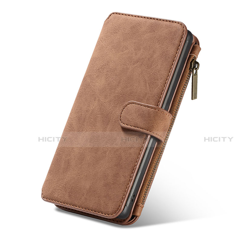 Samsung Galaxy Note 10用手帳型 レザーケース スタンド カバー T01 サムスン ブラウン