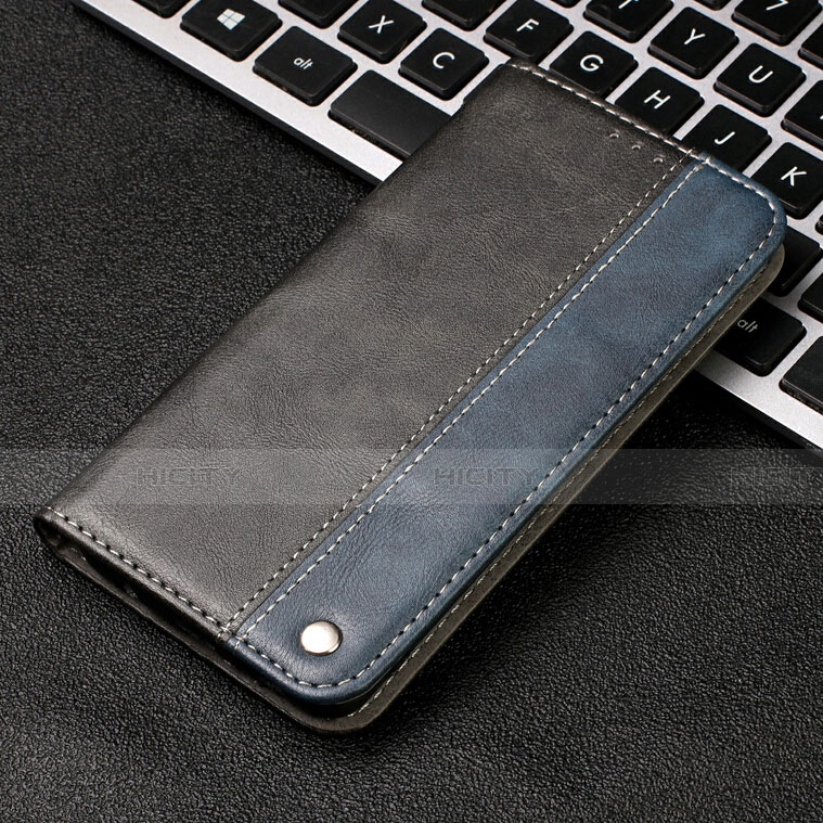 Samsung Galaxy Note 10用手帳型 レザーケース スタンド カバー T04 サムスン ネイビー