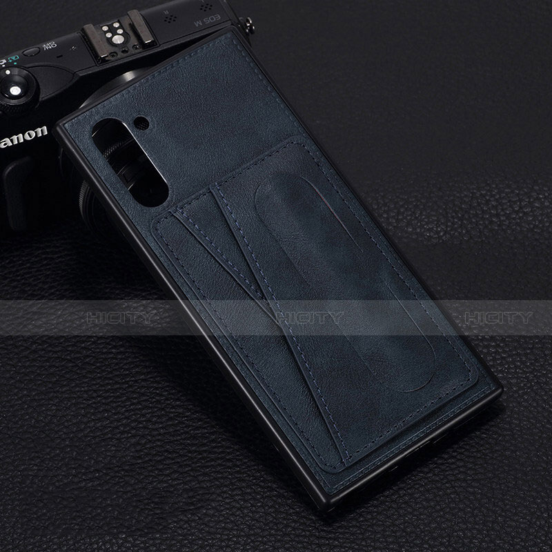 Samsung Galaxy Note 10用ケース 高級感 手触り良いレザー柄 R07 サムスン 