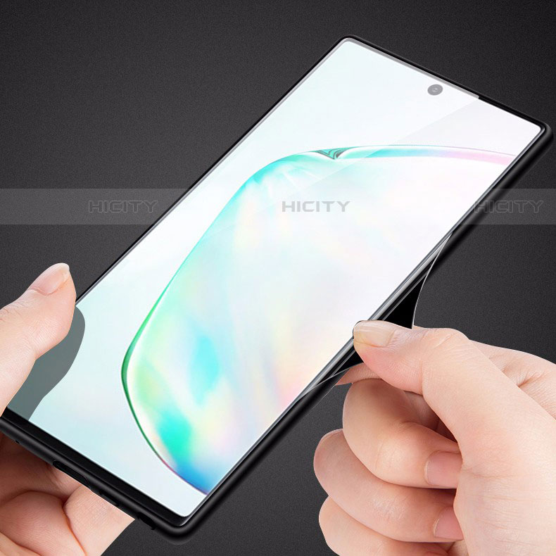 Samsung Galaxy Note 10用ケース 高級感 手触り良いレザー柄 サムスン 