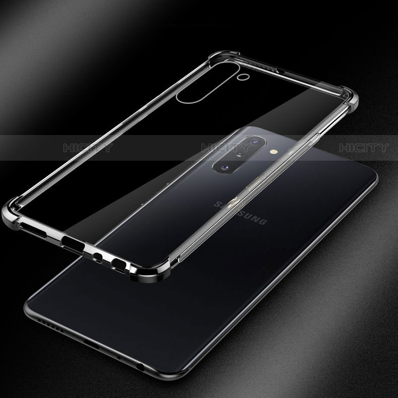 Samsung Galaxy Note 10用極薄ソフトケース シリコンケース 耐衝撃 全面保護 透明 H02 サムスン 