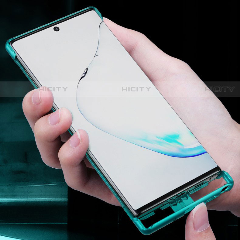 Samsung Galaxy Note 10用ケース 高級感 手触り良い アルミメタル 製の金属製 360度 フルカバーバンパー 鏡面 カバー M05 サムスン 