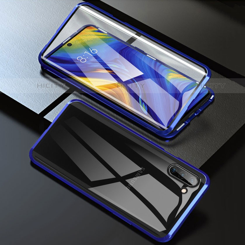 Samsung Galaxy Note 10用ケース 高級感 手触り良い アルミメタル 製の金属製 360度 フルカバーバンパー 鏡面 カバー M07 サムスン 
