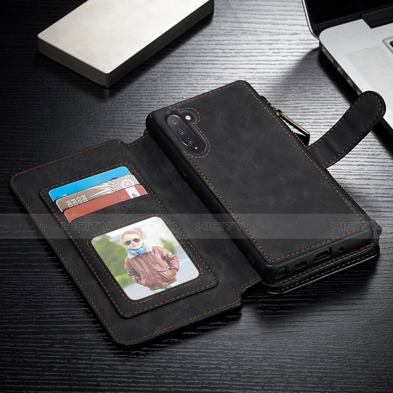 Samsung Galaxy Note 10用手帳型 レザーケース スタンド カバー T01 サムスン 