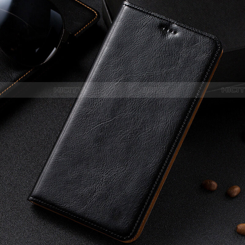 Samsung Galaxy Note 10 Lite用手帳型 レザーケース スタンド カバー サムスン ブラック