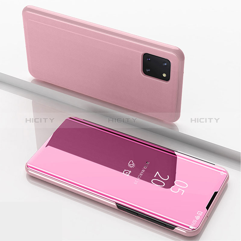 Samsung Galaxy Note 10 Lite用手帳型 レザーケース スタンド 鏡面 カバー ZL1 サムスン 