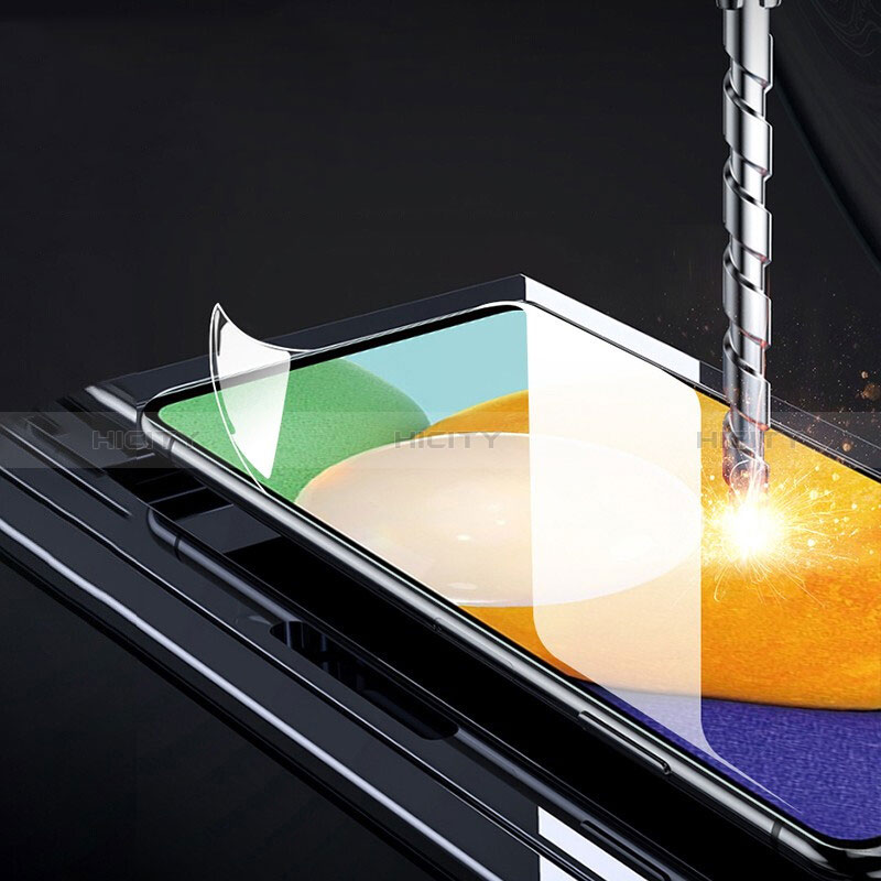 Samsung Galaxy Note 10 Lite用高光沢 液晶保護フィルム フルカバレッジ画面 F03 サムスン クリア