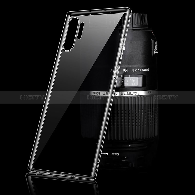 Samsung Galaxy Note 10 Plus 5G用極薄ソフトケース シリコンケース 耐衝撃 全面保護 クリア透明 T05 サムスン クリア