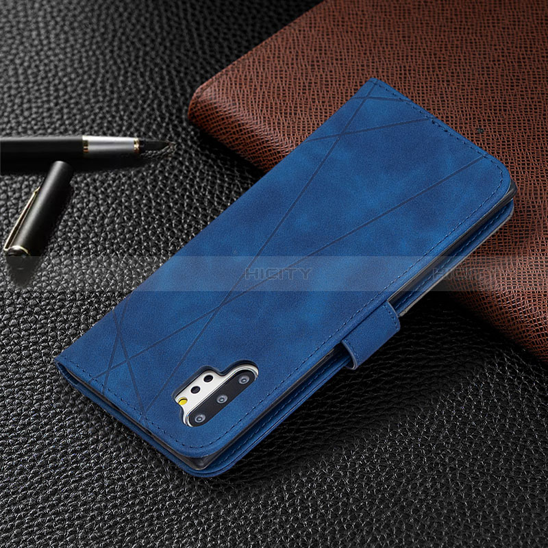 Samsung Galaxy Note 10 Plus 5G用手帳型 レザーケース スタンド カバー B08F サムスン 