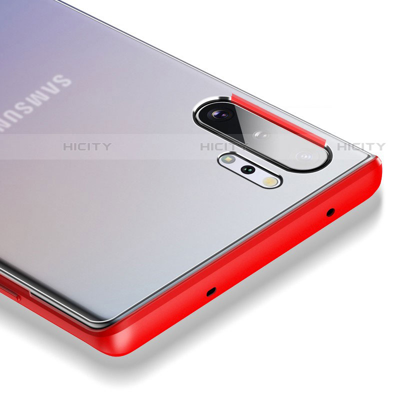 Samsung Galaxy Note 10 Plus 5G用ハイブリットバンパーケース プラスチック 兼シリコーン カバー U02 サムスン 