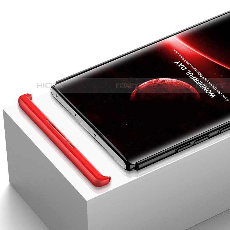 Samsung Galaxy Note 10 Plus 5G用ハードケース プラスチック 質感もマット 前面と背面 360度 フルカバー M01 サムスン 