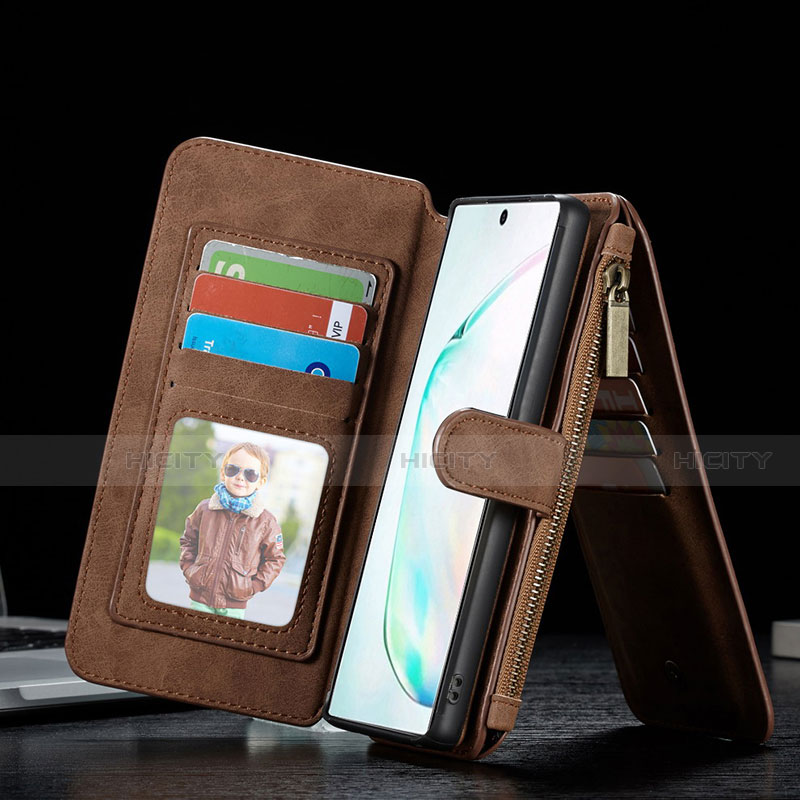 Samsung Galaxy Note 10 Plus 5G用手帳型 レザーケース スタンド カバー T01 サムスン 