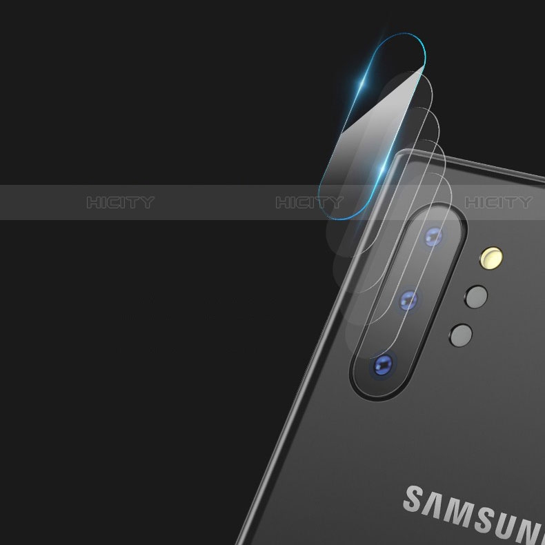 Samsung Galaxy Note 10 Plus 5G用強化ガラス カメラプロテクター カメラレンズ 保護ガラスフイルム サムスン クリア