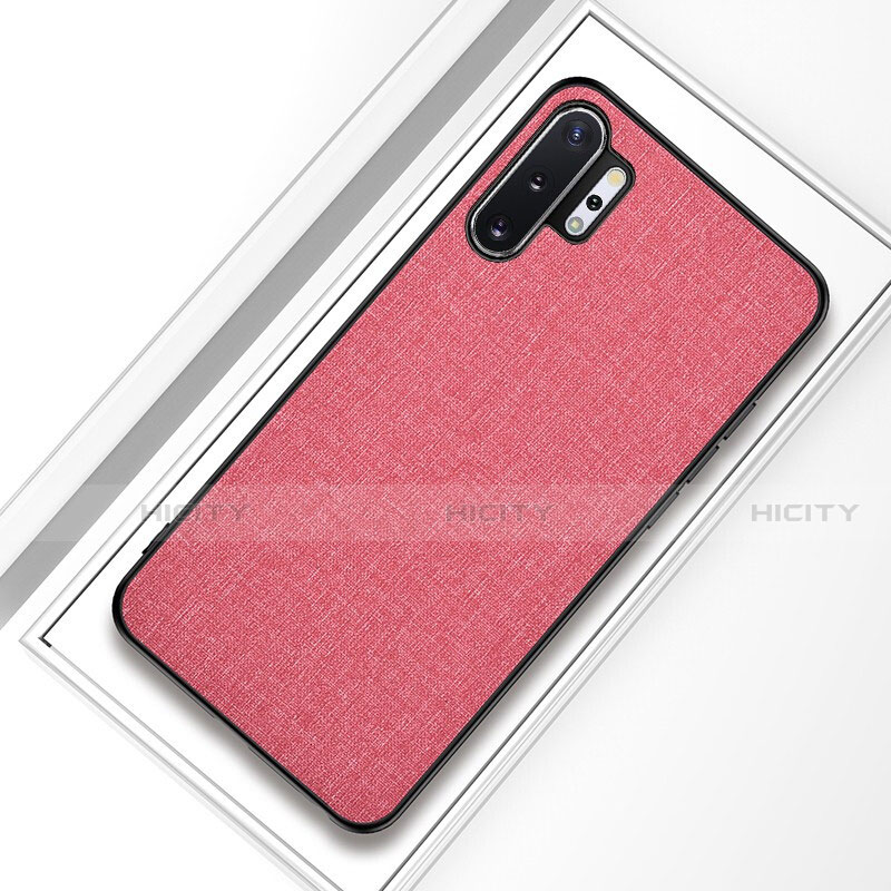 Samsung Galaxy Note 10 Plus用極薄ソフトケース シリコンケース 耐衝撃 全面保護 C01 サムスン ピンク