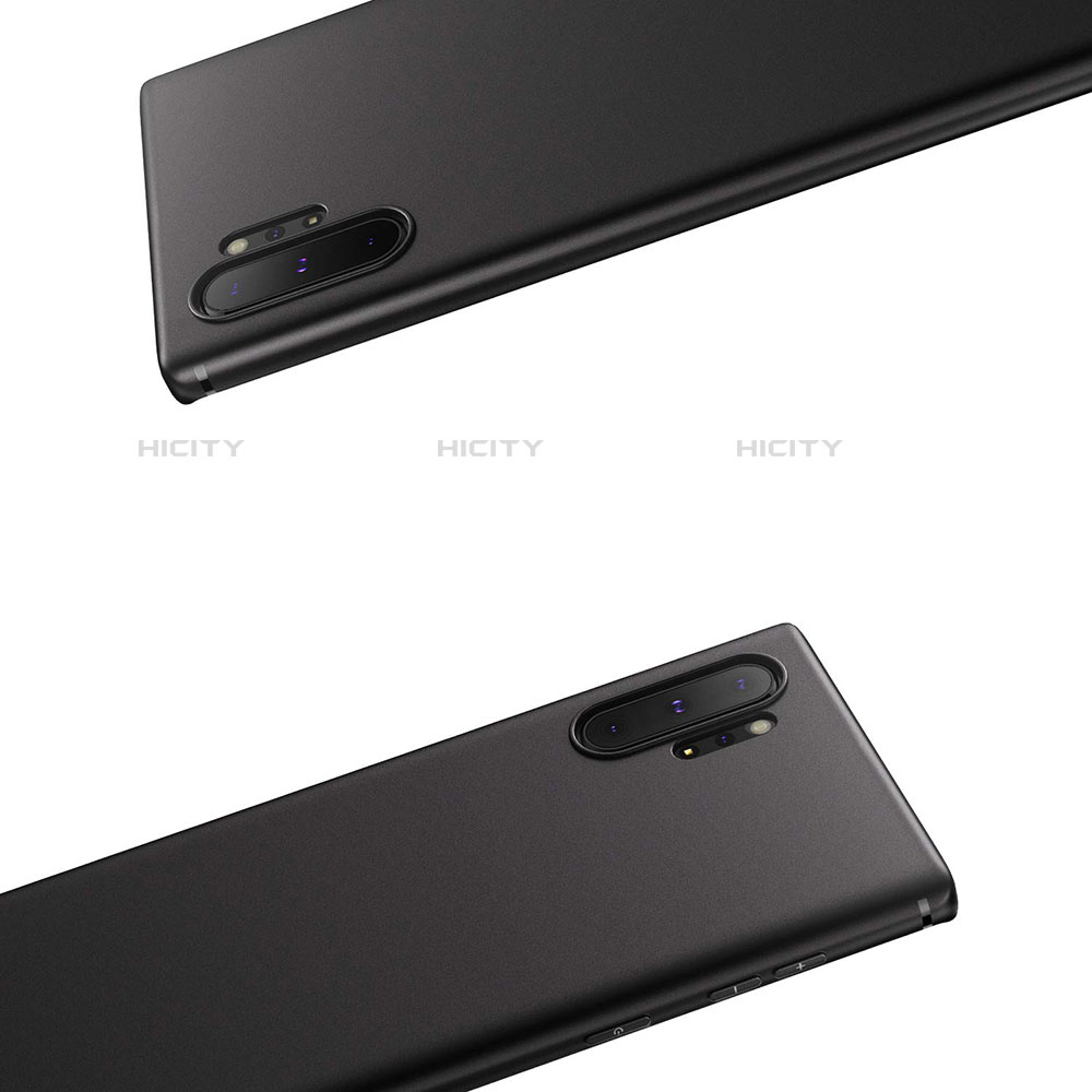 Samsung Galaxy Note 10 Plus用極薄ソフトケース シリコンケース 耐衝撃 全面保護 サムスン ブラック