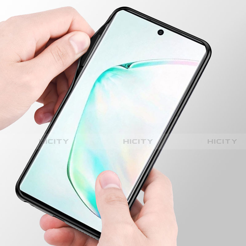 Samsung Galaxy Note 10 Plus用極薄ソフトケース シリコンケース 耐衝撃 全面保護 C01 サムスン 