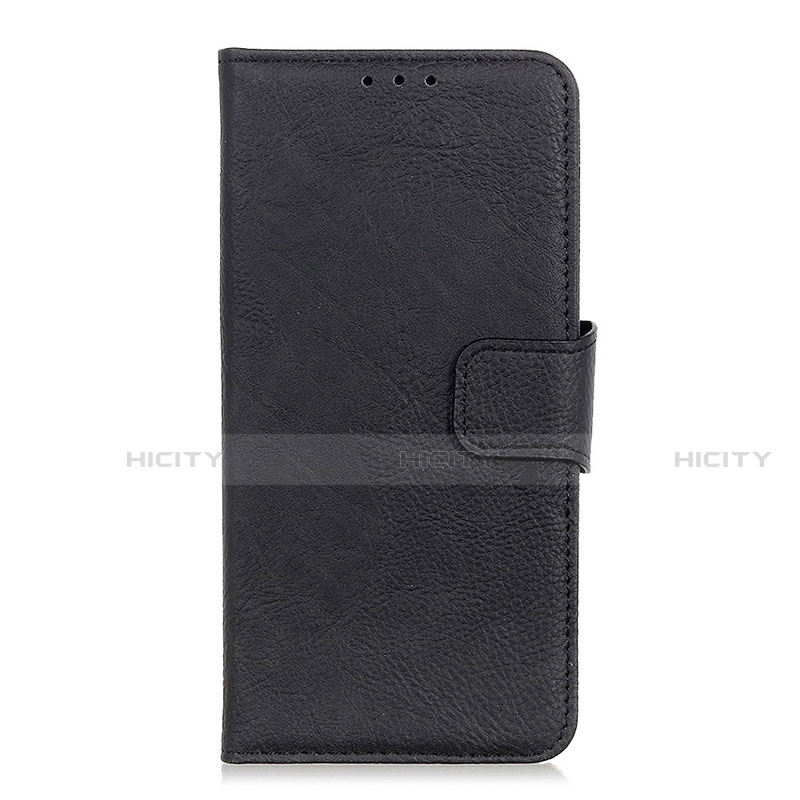 Samsung Galaxy Note 20 5G用手帳型 レザーケース スタンド カバー L03 サムスン ブラック