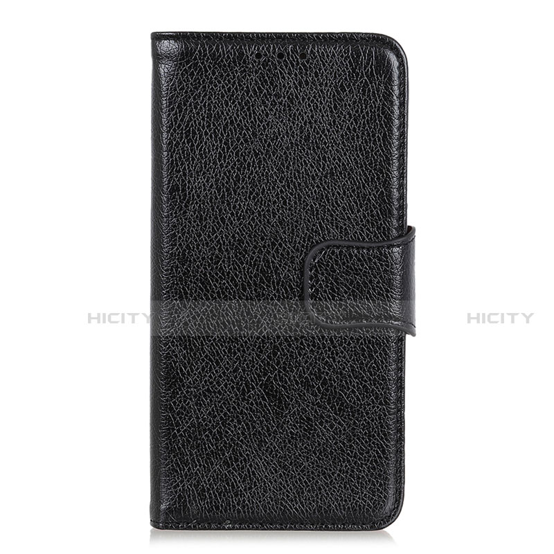 Samsung Galaxy Note 20 5G用手帳型 レザーケース スタンド カバー L04 サムスン ブラック