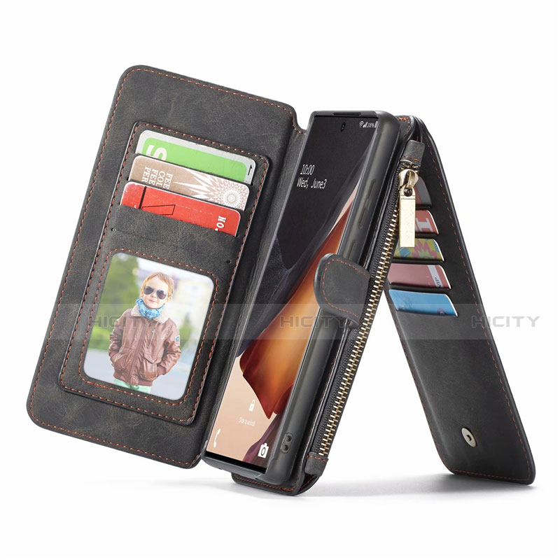 Samsung Galaxy Note 20 5G用手帳型 レザーケース スタンド カバー N03 サムスン 