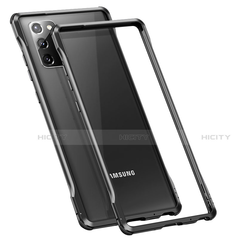 Samsung Galaxy Note 20 5G用ケース 高級感 手触り良い アルミメタル 製の金属製 バンパー カバー N01 サムスン 