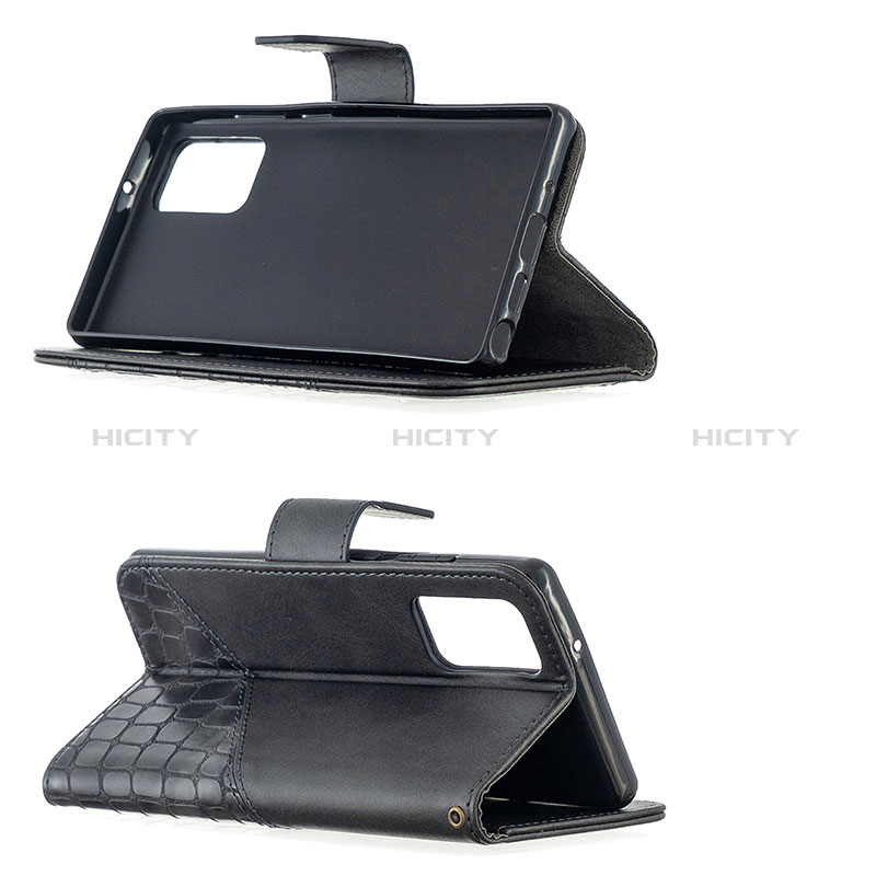 Samsung Galaxy Note 20 5G用手帳型 レザーケース スタンド カバー B03F サムスン 