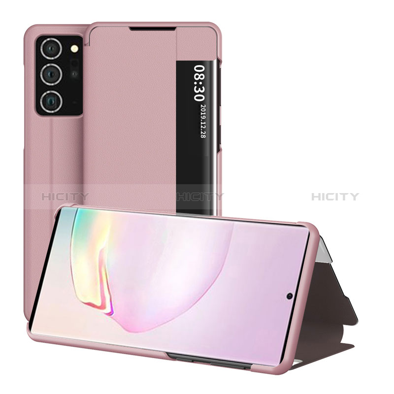Samsung Galaxy Note 20 5G用手帳型 レザーケース スタンド カバー ZL2 サムスン 