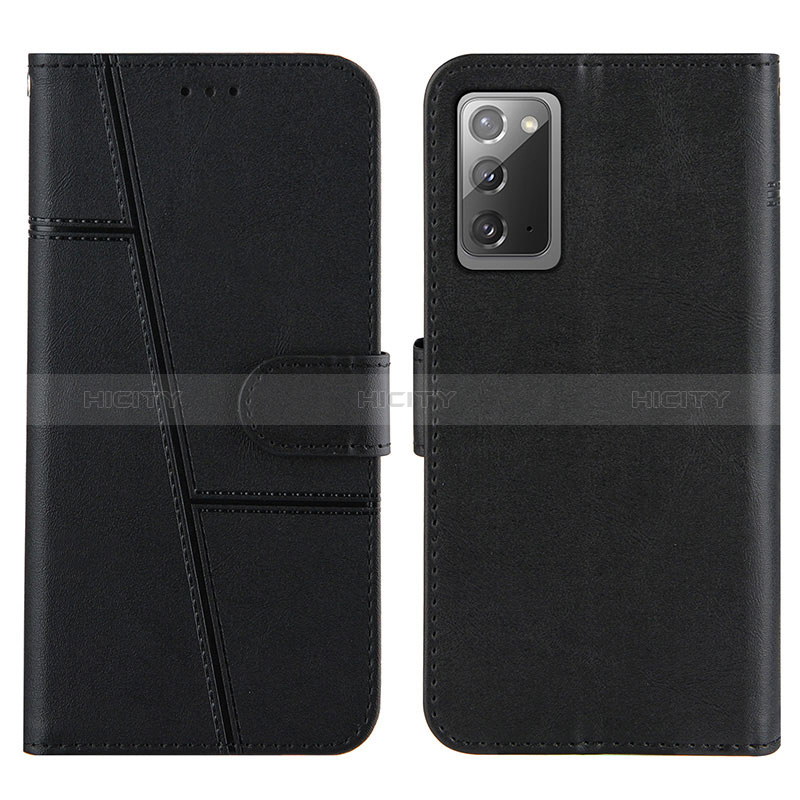 Samsung Galaxy Note 20 5G用手帳型 レザーケース スタンド カバー Y01X サムスン 
