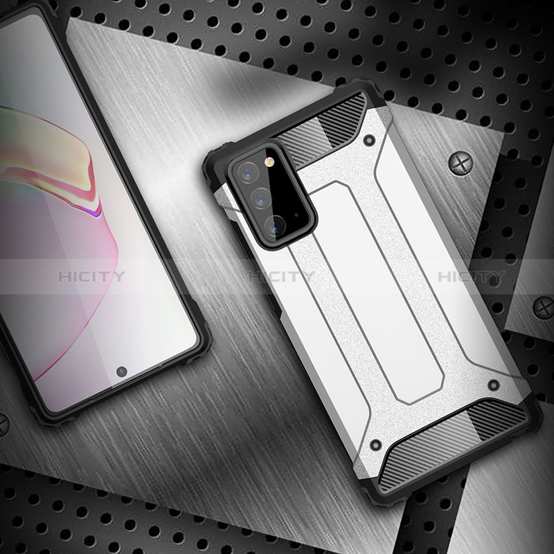 Samsung Galaxy Note 20 5G用ハイブリットバンパーケース プラスチック 兼シリコーン カバー WL1 サムスン 