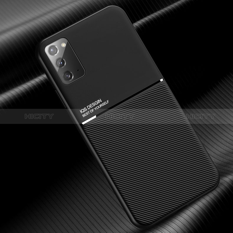 Samsung Galaxy Note 20 5G用極薄ソフトケース シリコンケース 耐衝撃 全面保護 マグネット式 バンパー サムスン 
