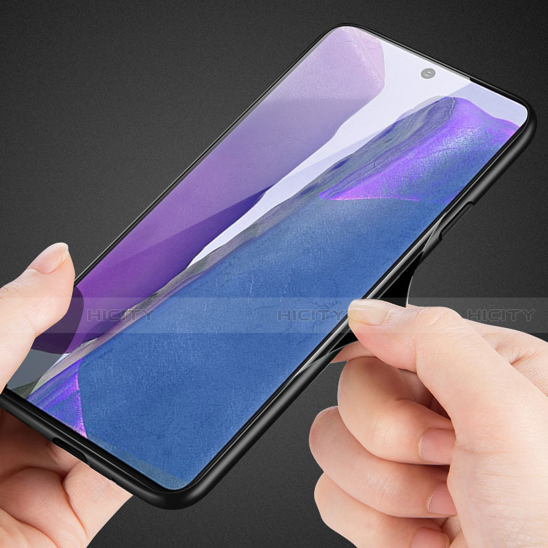 Samsung Galaxy Note 20 5G用ケース 高級感 手触り良いレザー柄 R04 サムスン 