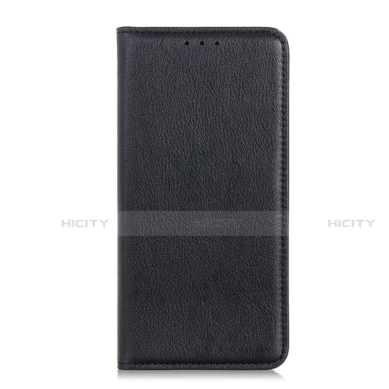 Samsung Galaxy Note 20 Ultra 5G用手帳型 レザーケース スタンド カバー L02 サムスン ブラック