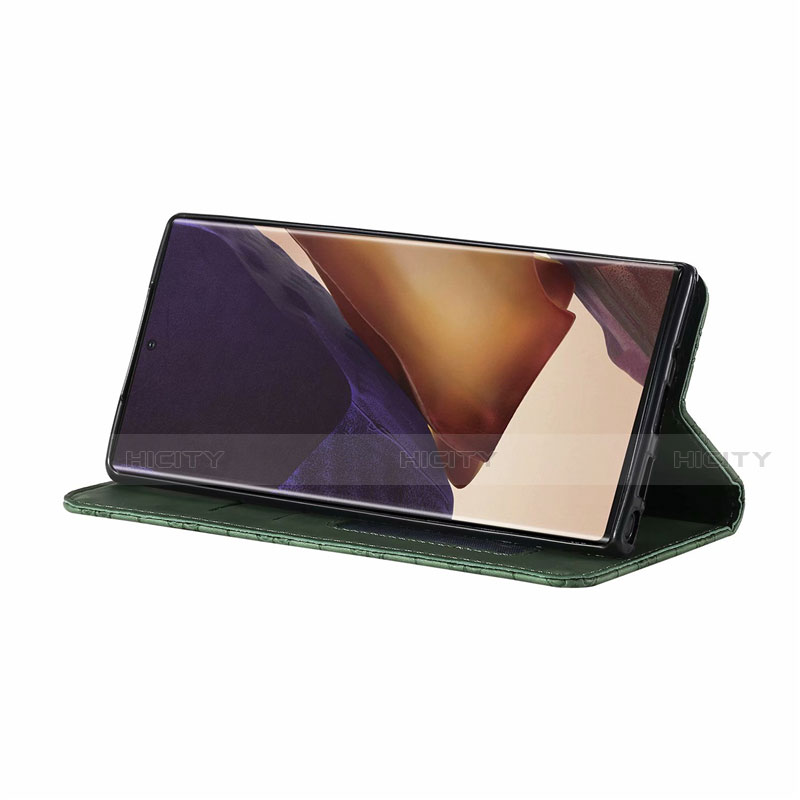 Samsung Galaxy Note 20 Ultra 5G用手帳型 レザーケース スタンド カバー N06 サムスン 