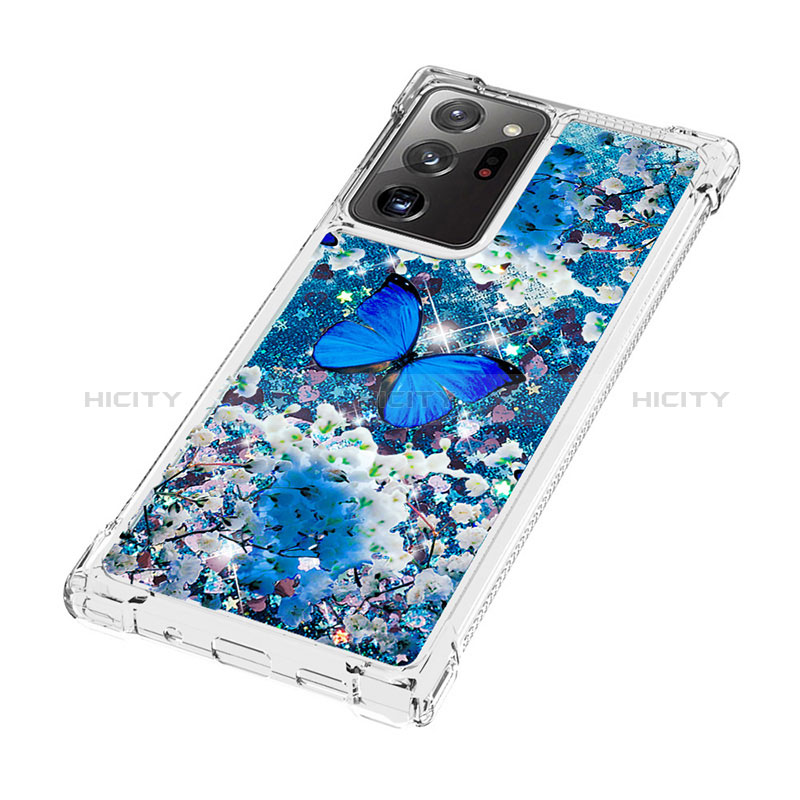 Samsung Galaxy Note 20 Ultra 5G用シリコンケース ソフトタッチラバー ブリンブリン カバー S03 サムスン 