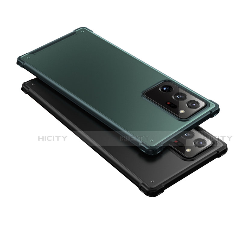 Samsung Galaxy Note 20 Ultra 5G用360度 フルカバー極薄ソフトケース シリコンケース 耐衝撃 全面保護 バンパー S01 サムスン 