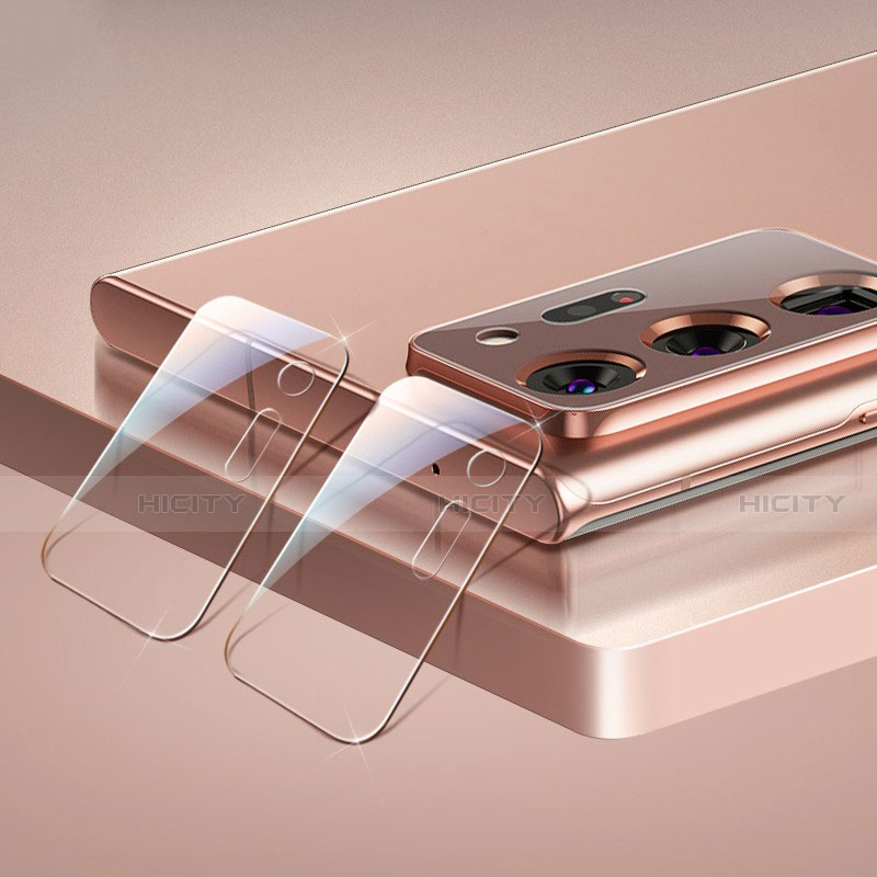Samsung Galaxy Note 20 Ultra 5G用強化ガラス カメラプロテクター カメラレンズ 保護ガラスフイルム C02 サムスン クリア