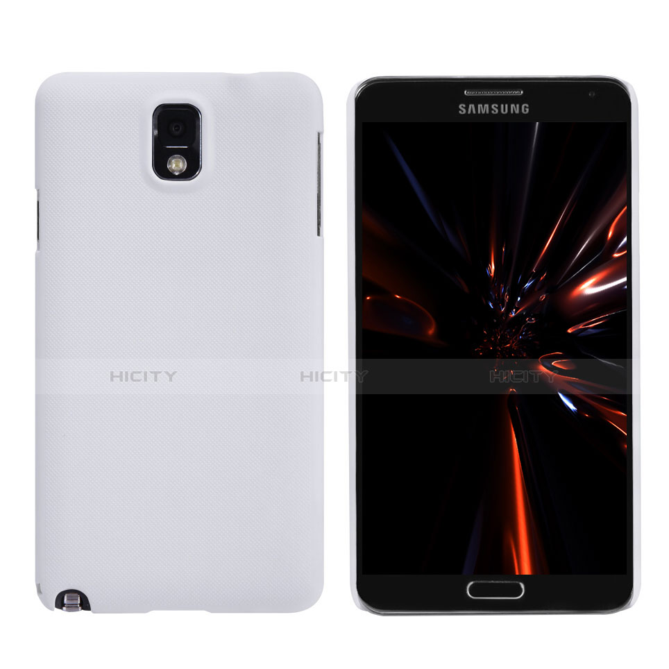 Samsung Galaxy Note 3 N9000用ハードケース プラスチック 質感もマット M02 サムスン ホワイト