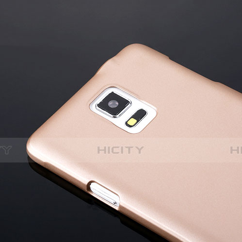 Samsung Galaxy Note 4 Duos N9100 Dual SIM用ハードケース プラスチック 質感もマット サムスン ローズゴールド