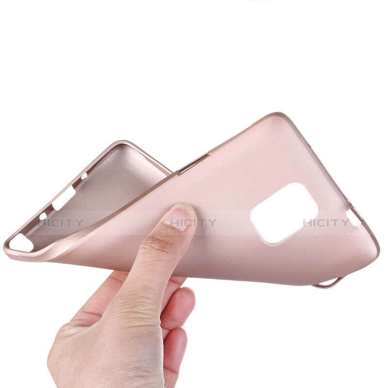Samsung Galaxy Note 4 Duos N9100 Dual SIM用極薄ソフトケース シリコンケース 耐衝撃 全面保護 S02 サムスン ローズゴールド